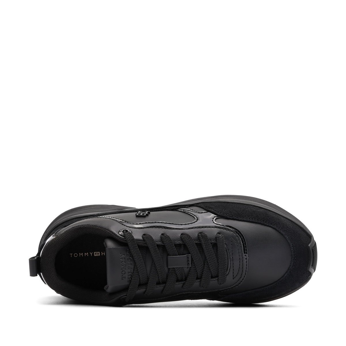 Tommy Hilfiger Chunky Runner Patent Pantofi sport damă FW0FW08840BDS