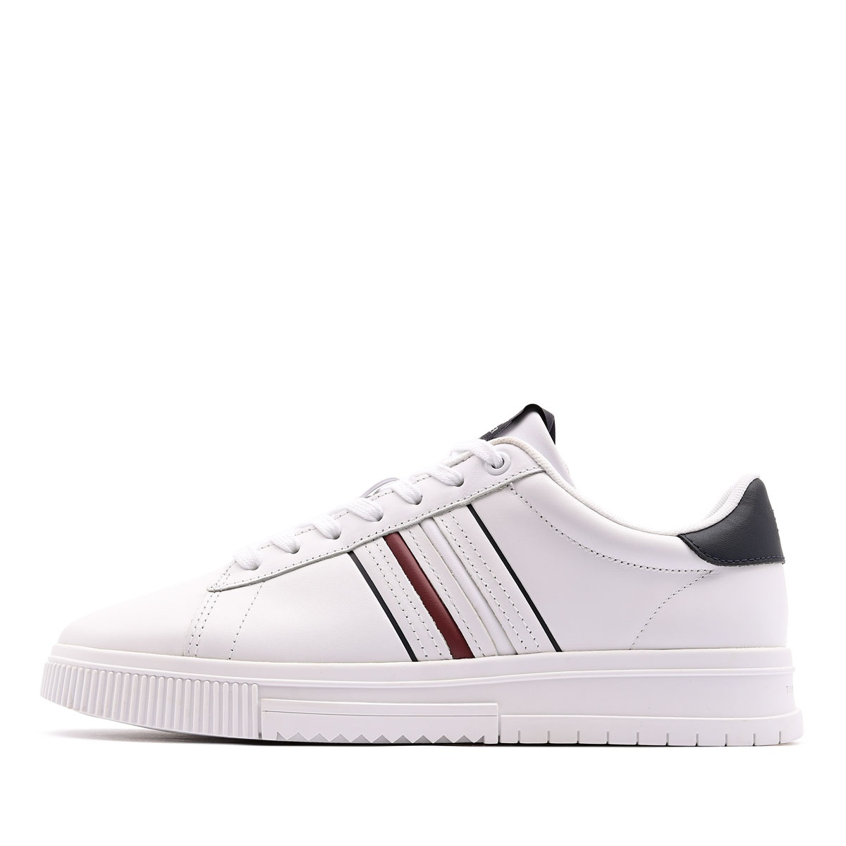 Pantofi sport bărbați Tommy Hilfiger Modern Cupsole Stripes Leather FM0FM05406YBS Tommy Hilfiger Modern Cupsole Stripes Leather Pantofi sport bărbați FM0FM05406YBS