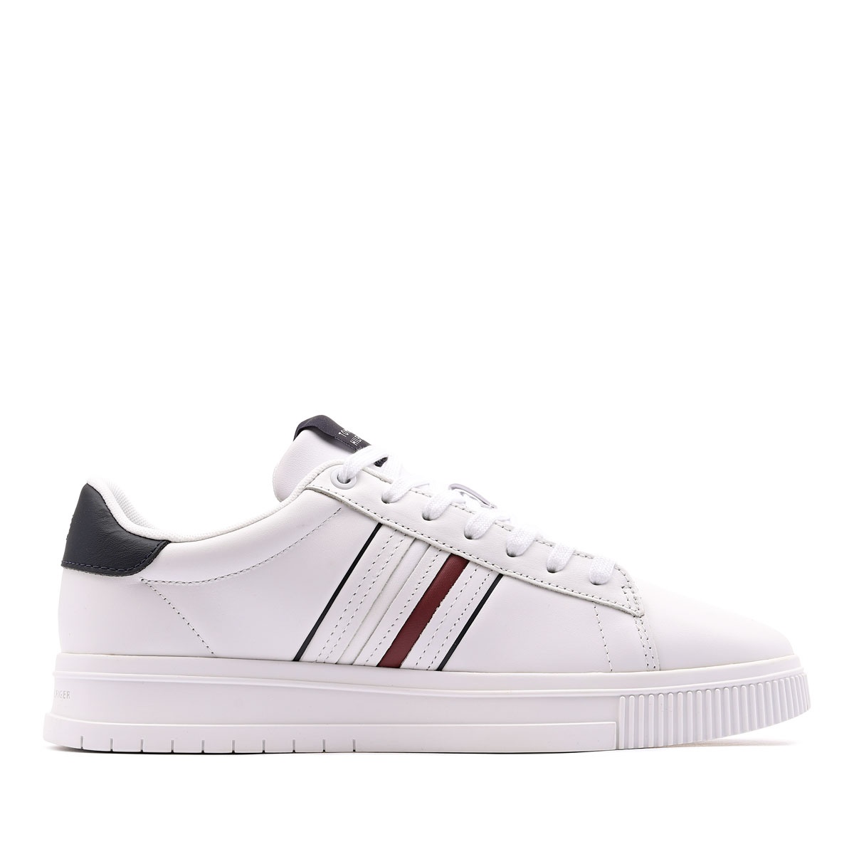 Pantofi sport bărbați Tommy Hilfiger Modern Cupsole Stripes Leather FM0FM05406YBS Tommy Hilfiger Modern Cupsole Stripes Leather Pantofi sport bărbați FM0FM05406YBS