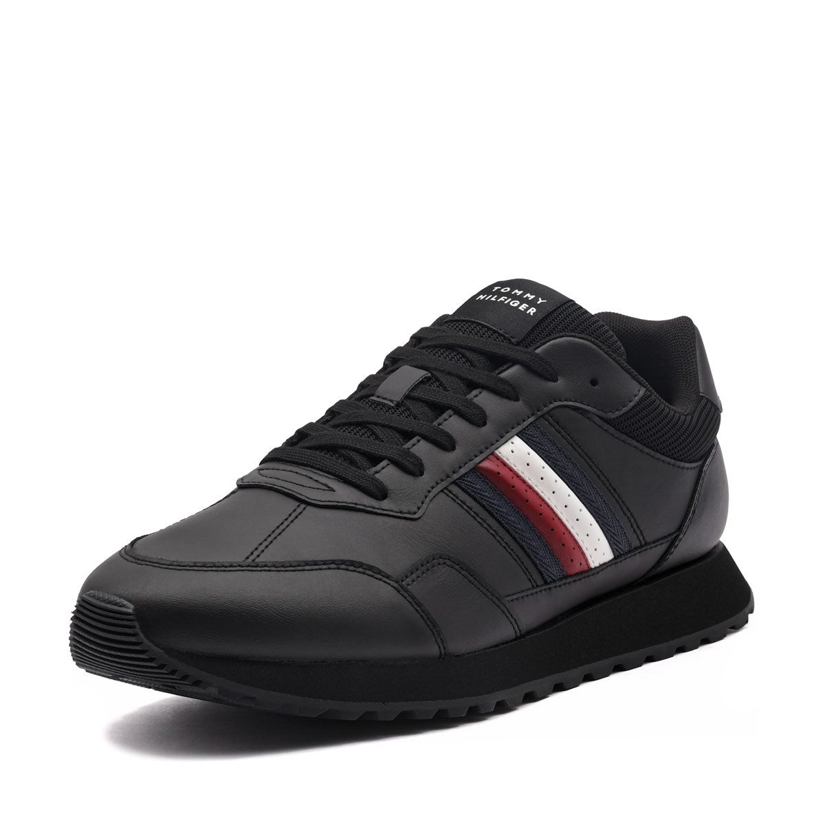 Tommy Hilfiger New Runner Eva Leather Stripes Pantofi sport bărbați FM0FM05637BDS