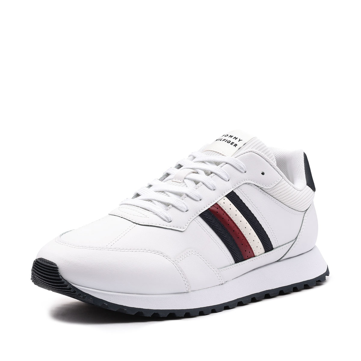 Tommy Hilfiger New Runner Eva Leather Stripes Pantofi sport bărbați FM0FM05637YBS