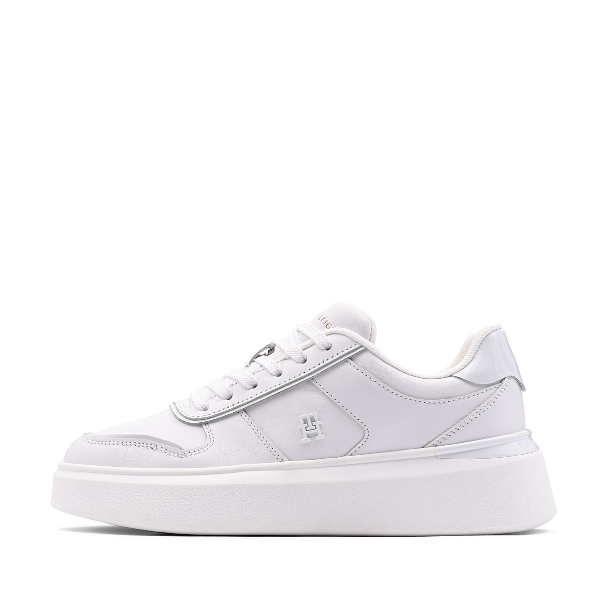 Pantofi sport damă Tommy Hilfiger Patent Platform Sneaker FW0FW08819YBR Tommy Hilfiger Patent Platform Sneaker Pantofi sport damă FW0FW08819YBR