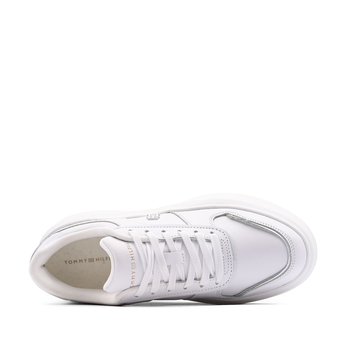 Pantofi sport damă Tommy Hilfiger Patent Platform Sneaker FW0FW08819YBR Tommy Hilfiger Patent Platform Sneaker Pantofi sport damă FW0FW08819YBR