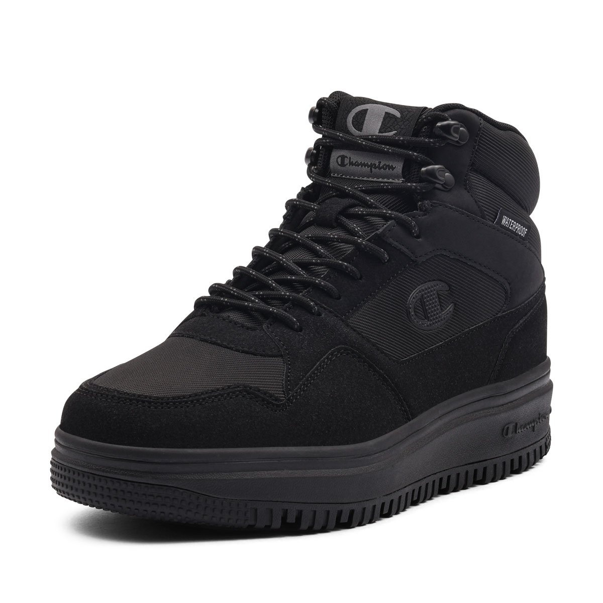 Teniși de iarnă bărbați Champion Rebound18 Mid Utility WaterProof S22298-CHA-KK002 Champion Rebound18 Mid Utility WaterProof Teniși de iarnă bărbați S22298-CHA-KK002