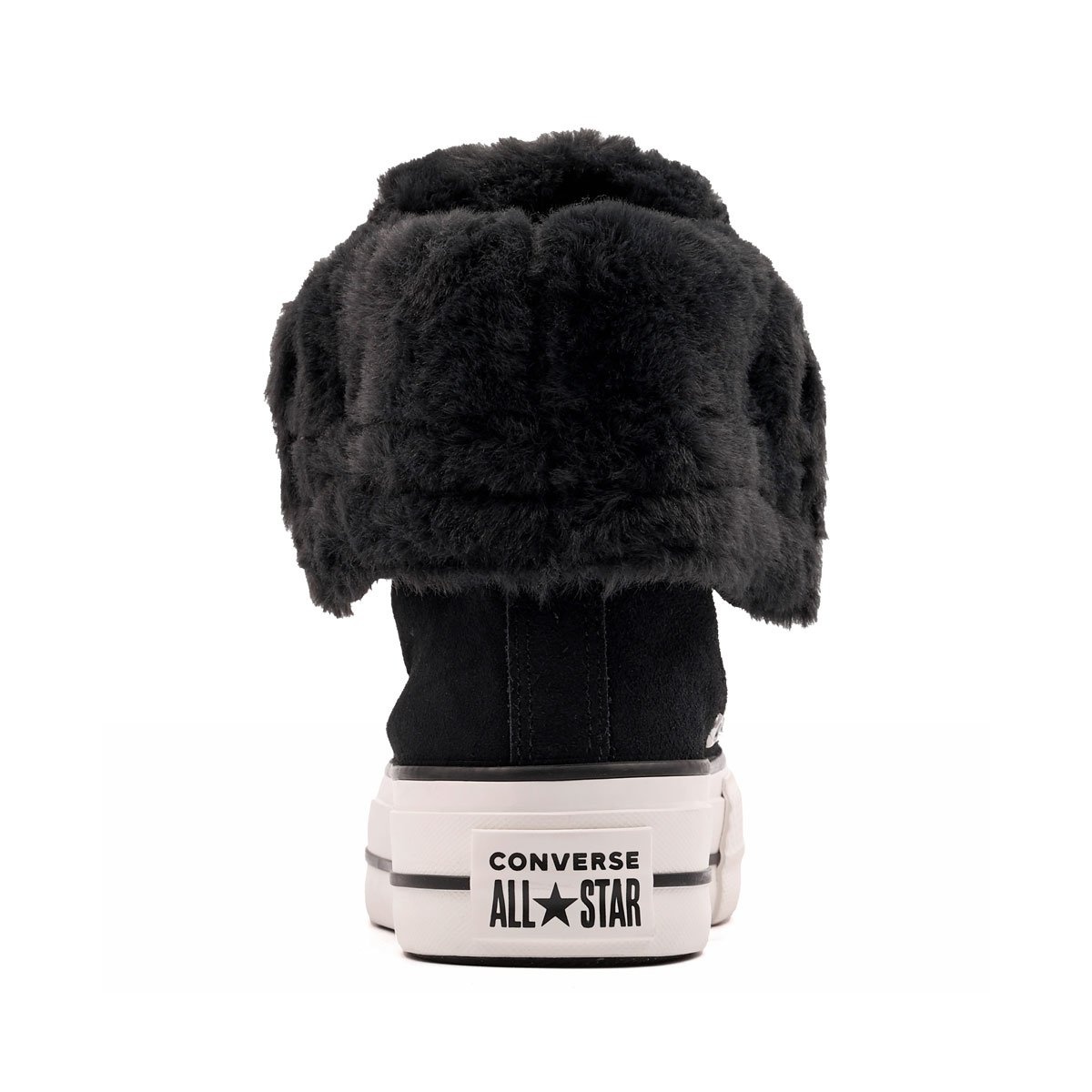 Converse Chuck Taylor All Star Fold Over Lift X-Hi Teniși damă de iarnă A15229C