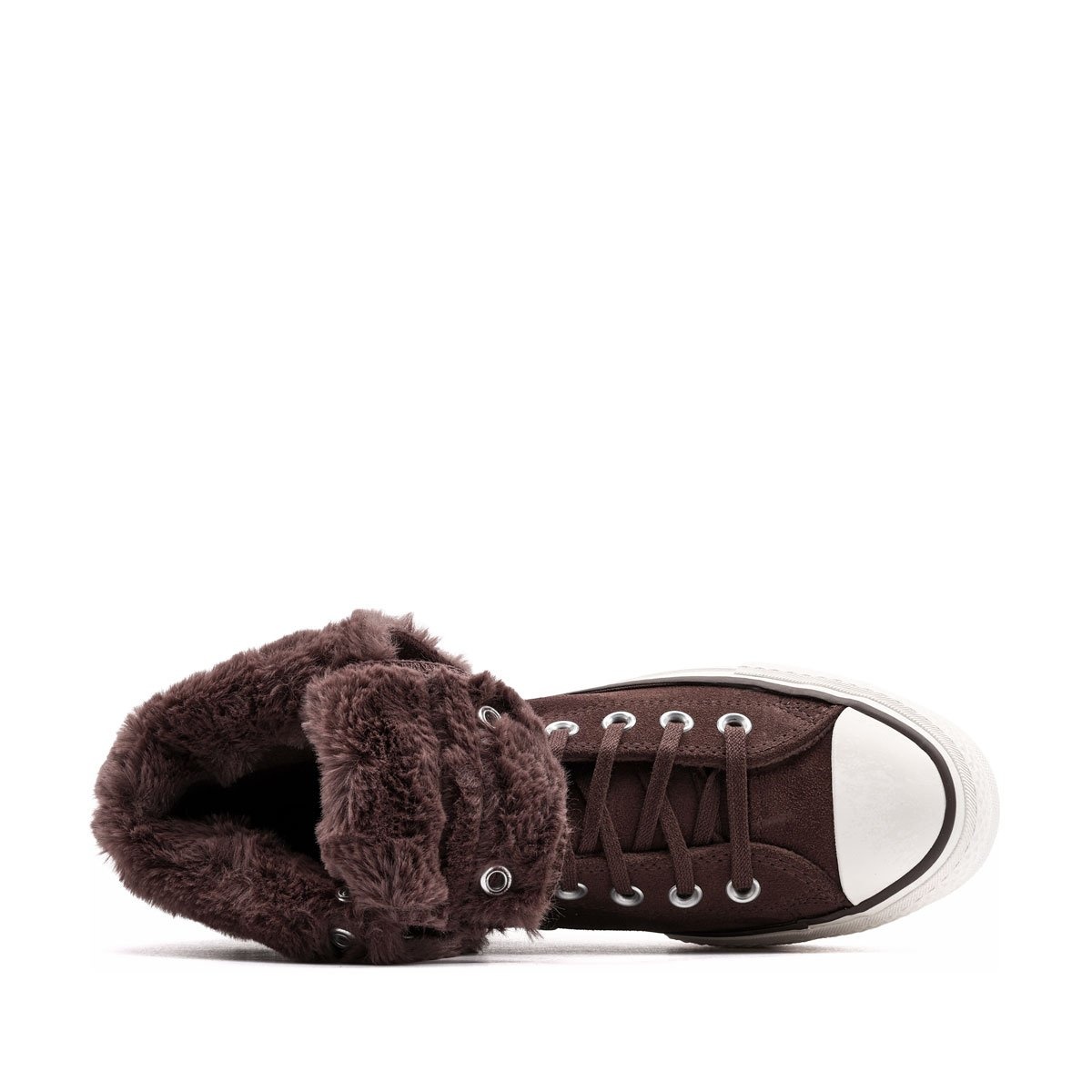 Converse Chuck Taylor All Star Fold Over Lift X-Hi Teniși damă de iarnă A15230C