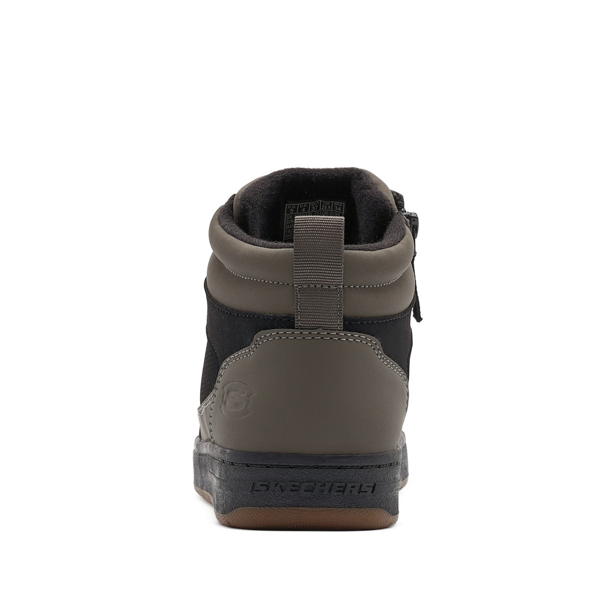 Skechers Smooth Street-Cozy Zip Teniși iarnă 405618L-OLBK