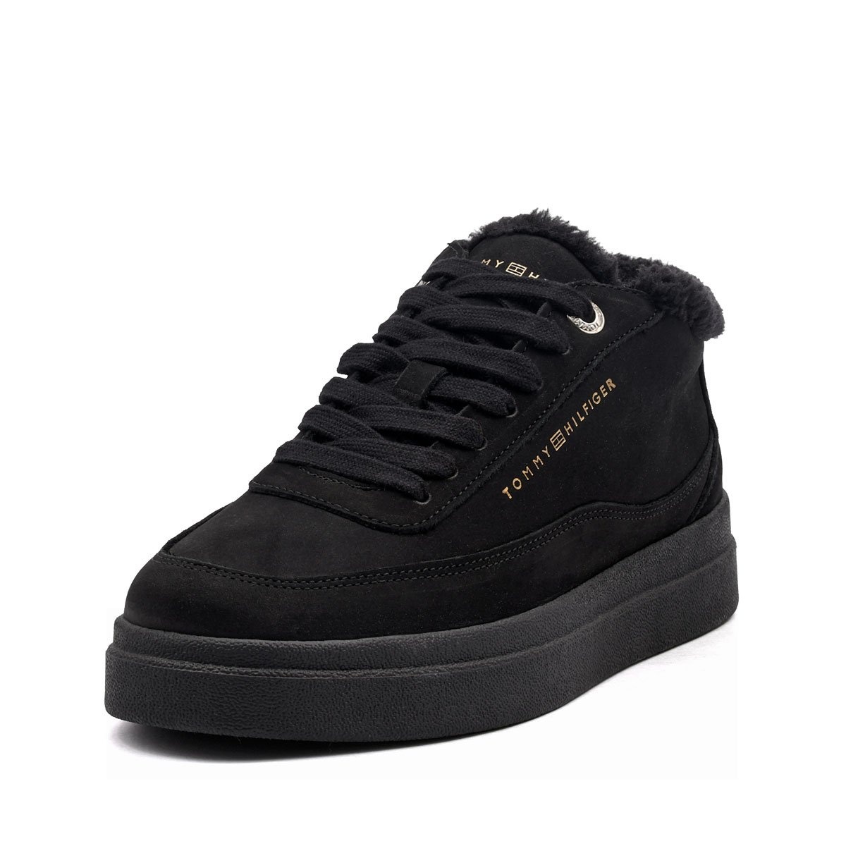Tommy Hilfiger Modern Court Sneaker MC WL Teniși damă de iarnă FW0FW09000BDS