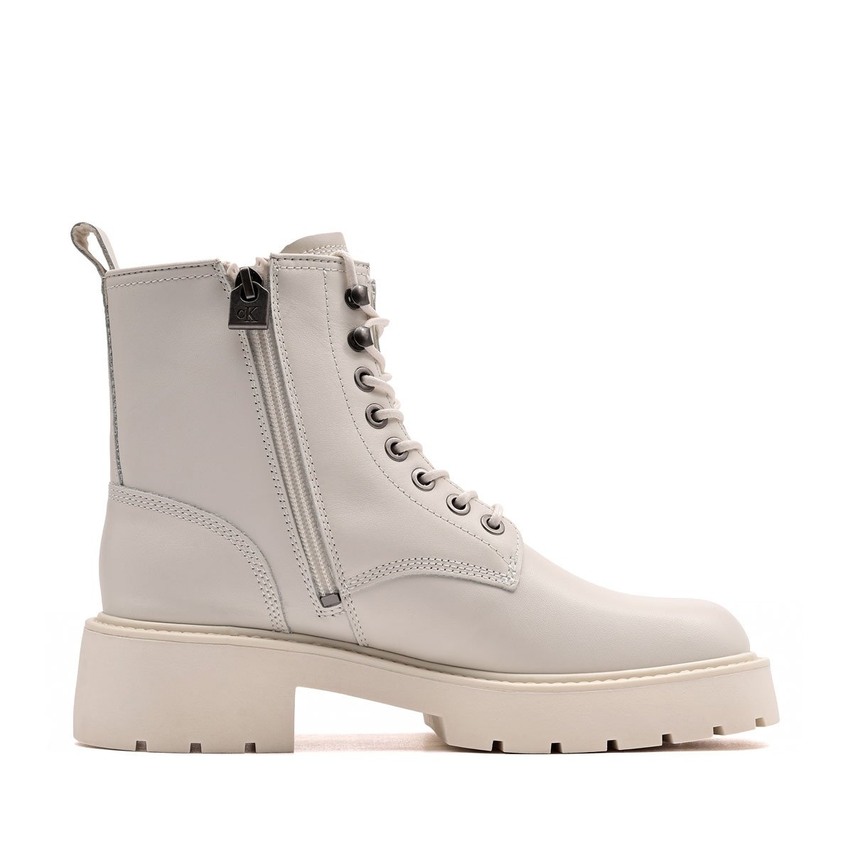 Calvin Klein Chunky Lace Up Zip Boot Pantofi damă de iarnă YW0YW01999YAJ