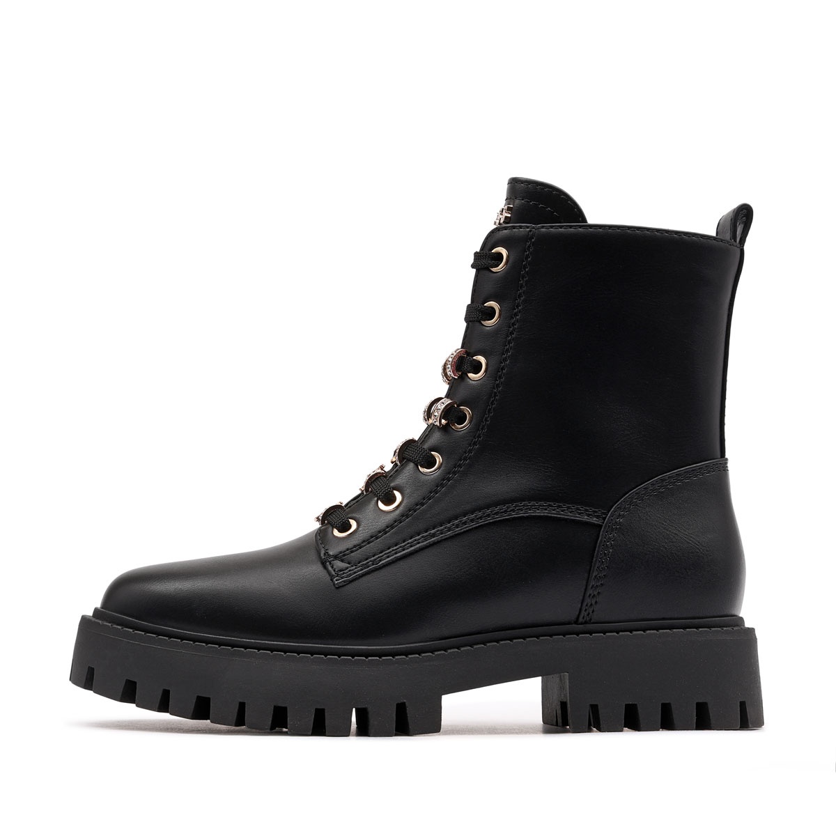 Pantofi damă de iarnă Guess Fionaa FLTFNAELE10-BLACK Guess Fionaa Pantofi damă de iarnă FLTFNAELE10-BLACK
