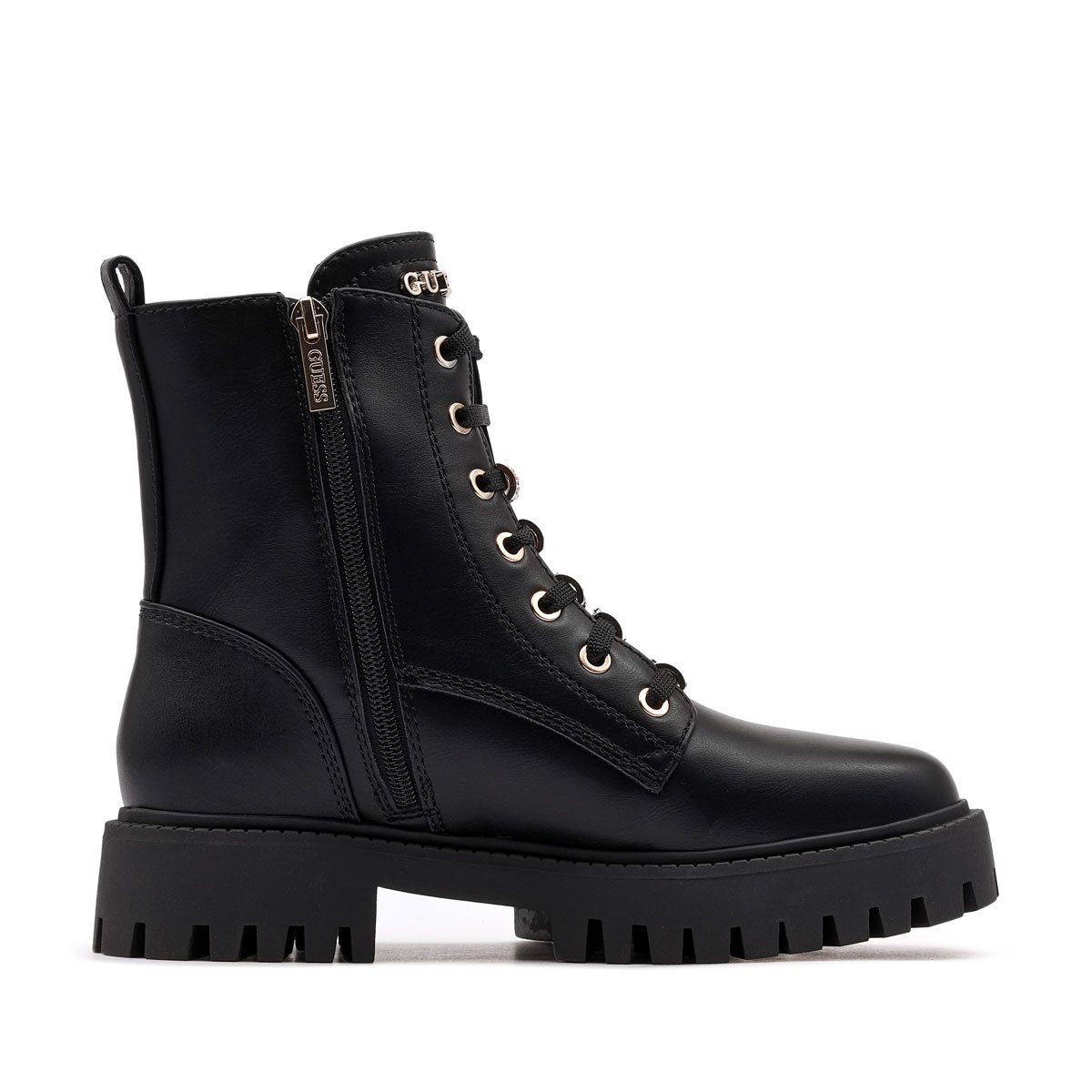 Pantofi damă de iarnă Guess Fionaa FLTFNAELE10-BLACK Guess Fionaa Pantofi damă de iarnă FLTFNAELE10-BLACK