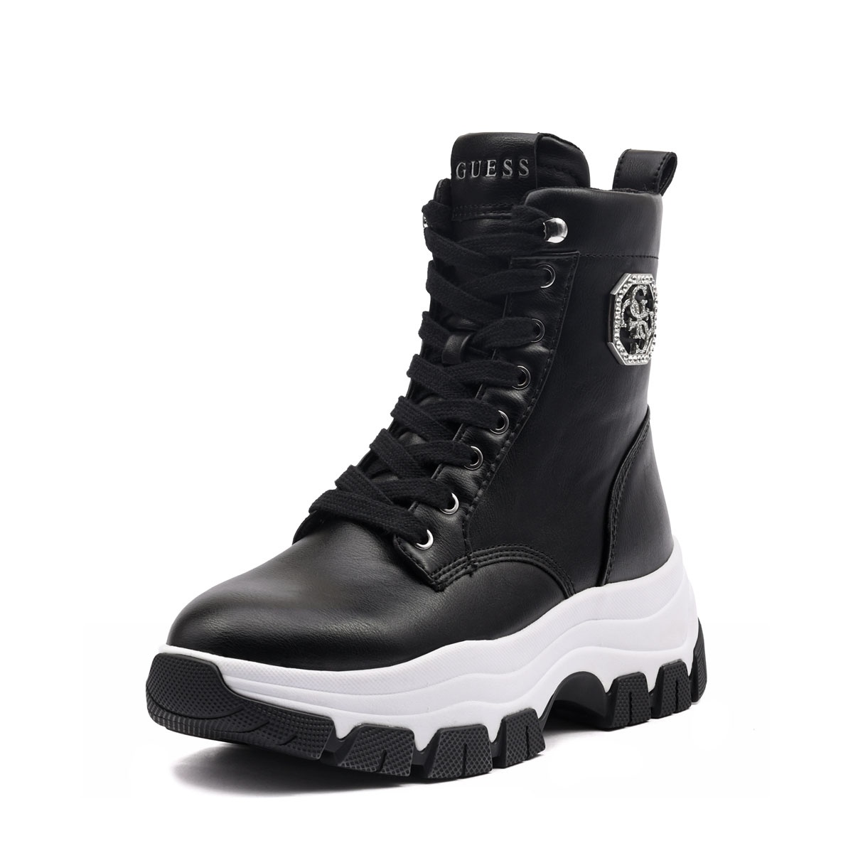 Guess Lady-Leather Like Benzon Pantofi damă de iarnă FLFBNZELE12-BLACK