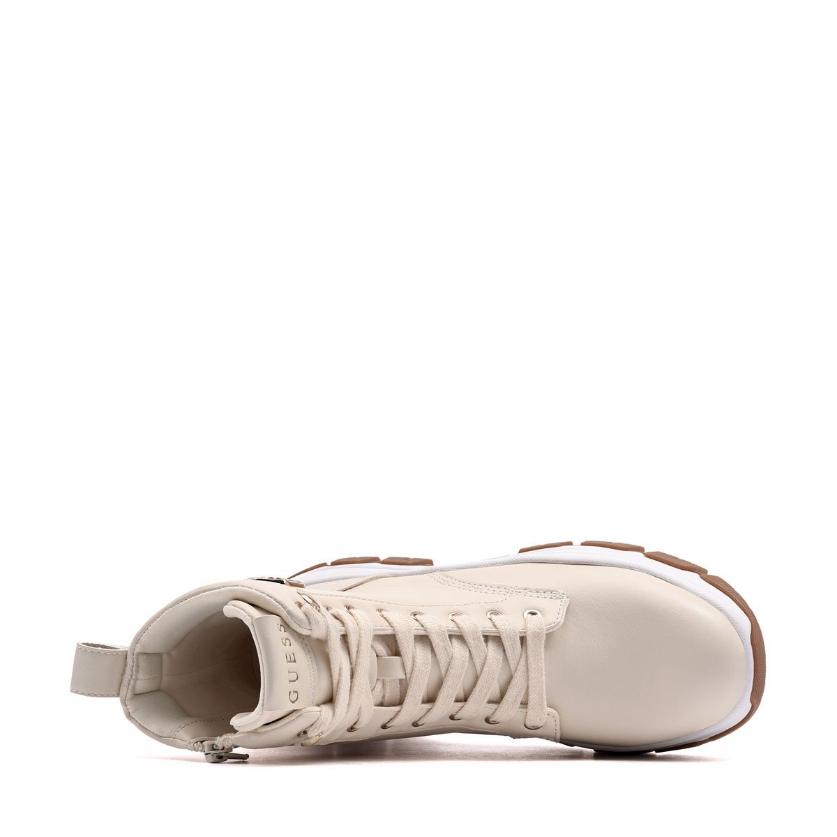 Guess Lady-Leather Like Benzon Pantofi damă de iarnă FLFBNZELE12-CREAM