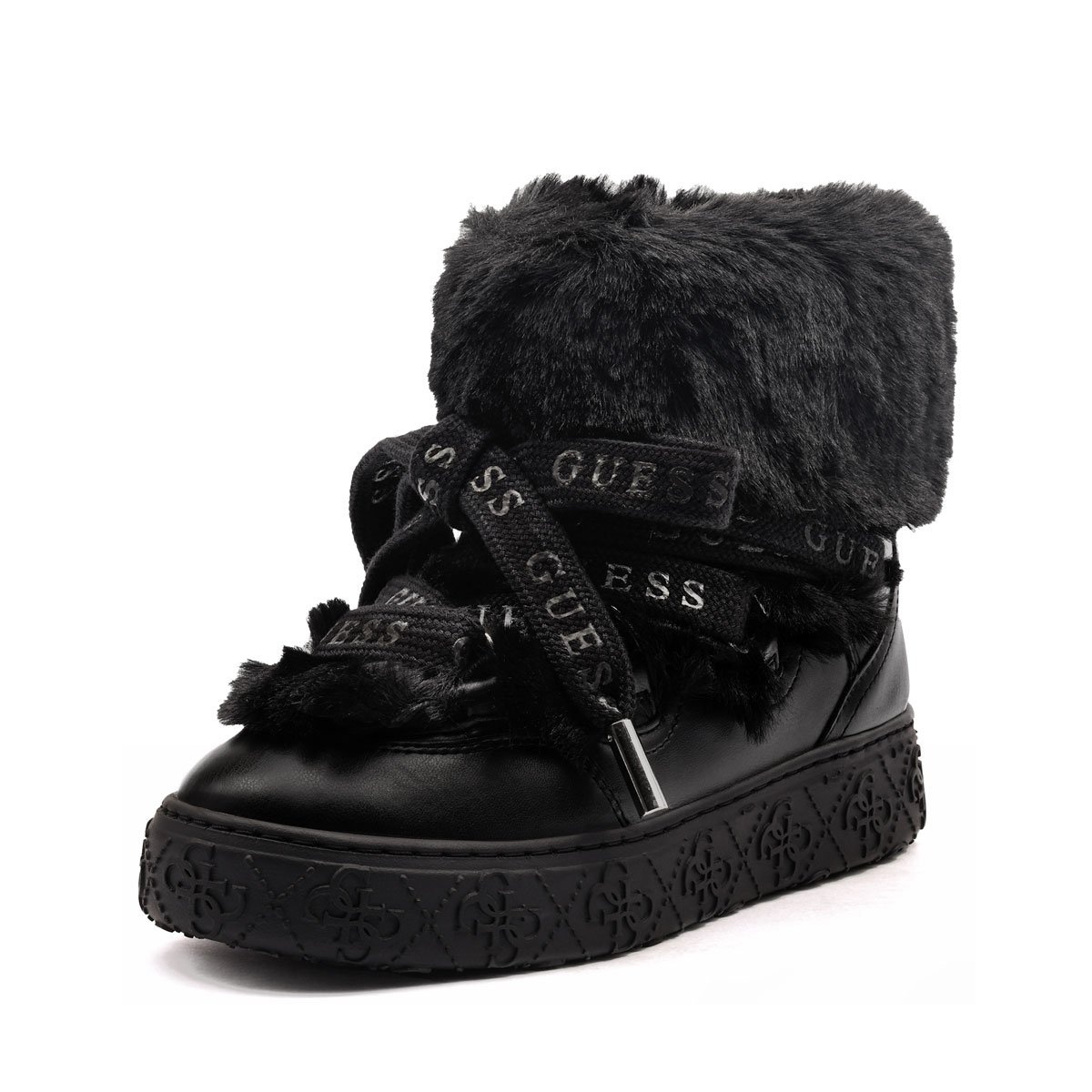 Guess Unessa Pantofi damă de iarnă FLFUEKFUR10-BLACK