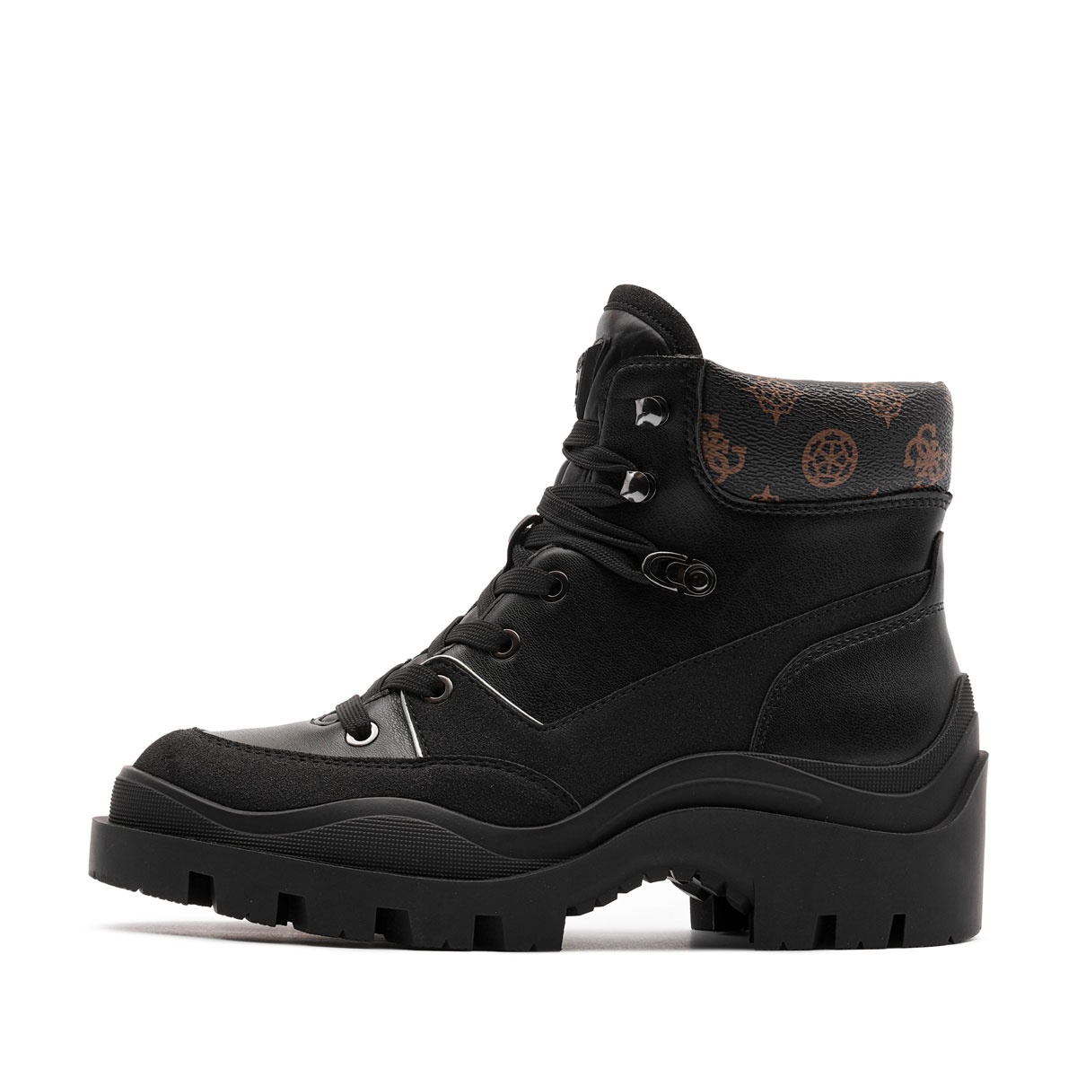 Pantofi damă de iarnă Guess Yia FLFYIAELE10-BLACK Guess Yia Pantofi damă de iarnă FLFYIAELE10-BLACK