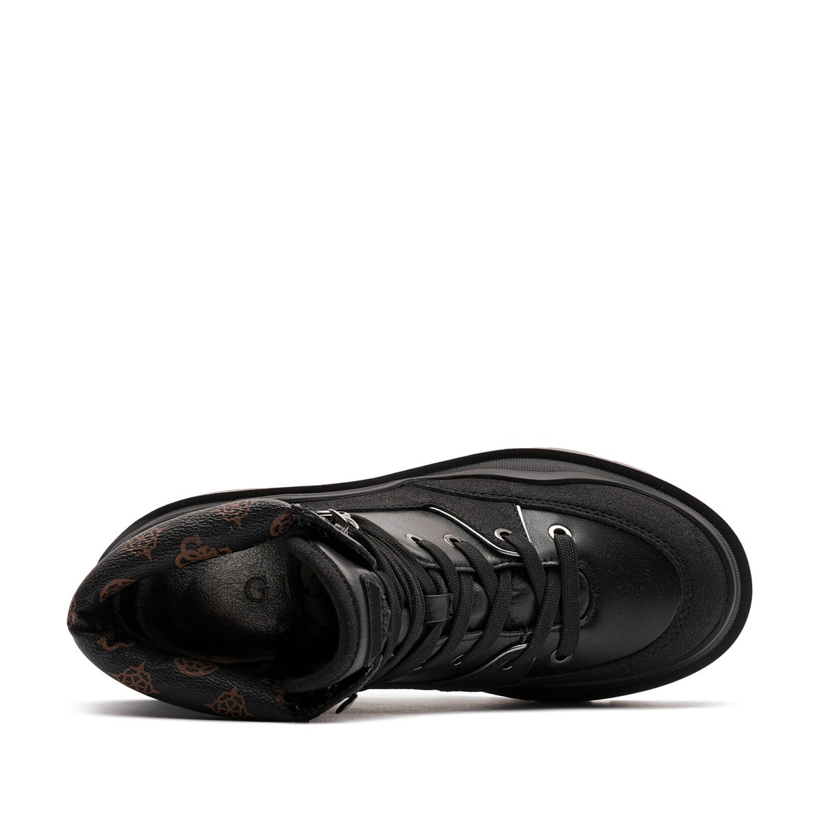 Pantofi damă de iarnă Guess Yia FLFYIAELE10-BLACK Guess Yia Pantofi damă de iarnă FLFYIAELE10-BLACK