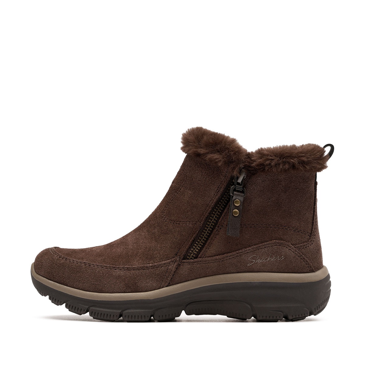 Skechers Easy Going-Cool Zip Pantofi damă de iarnă 167862-CHOC