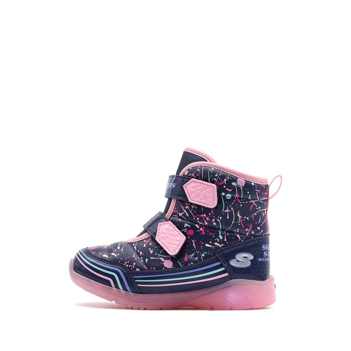 Skechers S Lights-Illumi-Brights-Power Paint Pantofi de iarnă copii 302653N-NVMT
