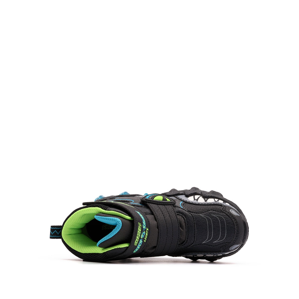 Skechers S Lights-Skech-O-Saurus Lights 2.0-Arctic Dino Pantofi de iarnă copii 400122L-BKLM