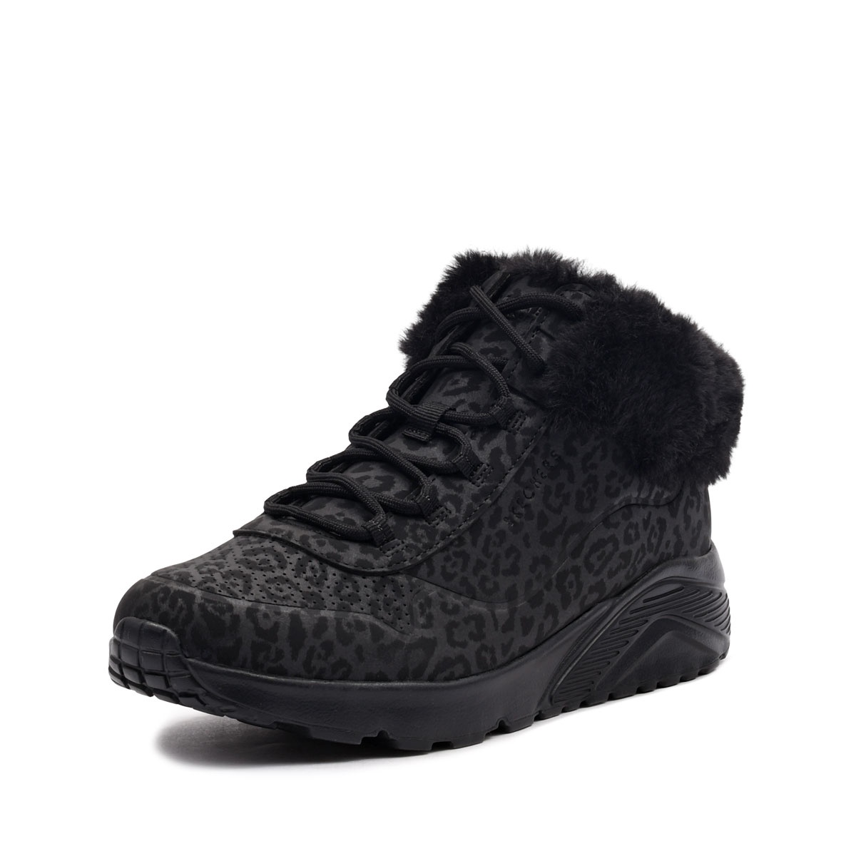 Skechers Uno Lite-Cozy Leopard Încălțăminte iarnă 310362L-BBK
