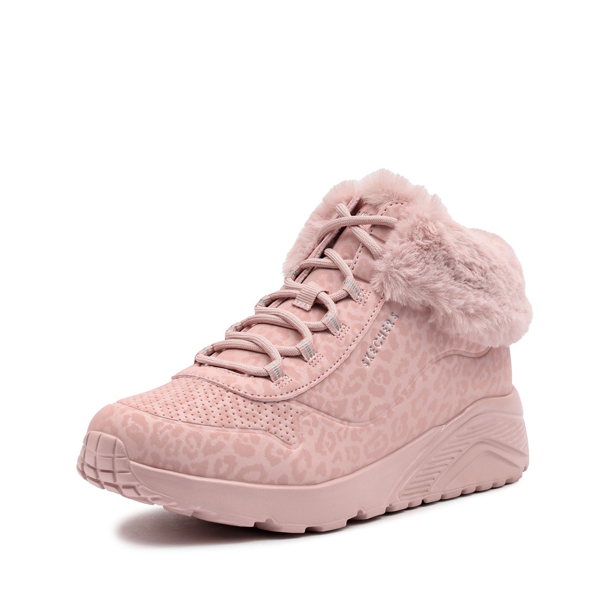 Încălțăminte iarnă Skechers Uno Lite-Cozy Leopard 310362L-BLSH Skechers Uno Lite-Cozy Leopard Încălțăminte iarnă 310362L-BLSH