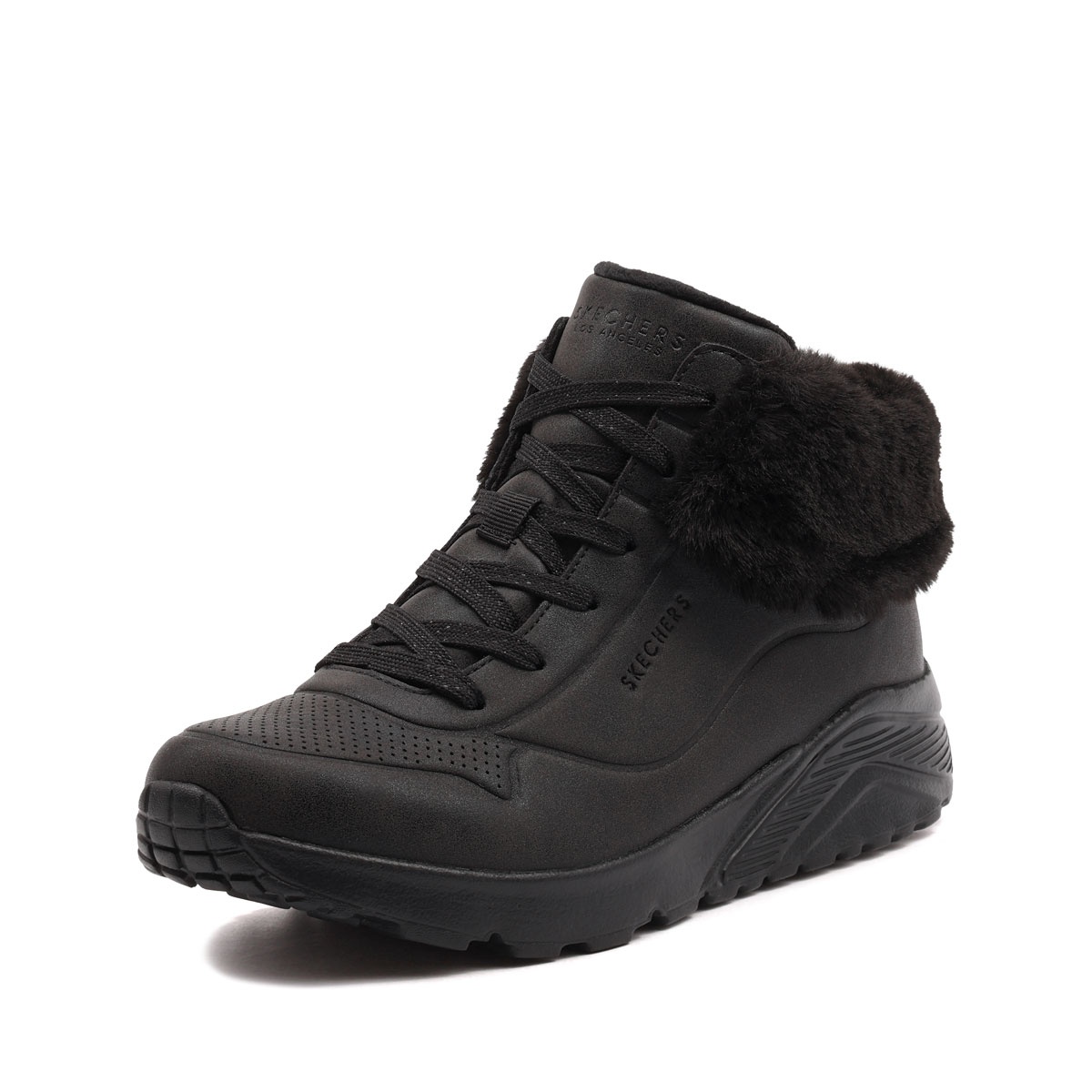 Skechers Uno Lite-Cute Fur You Încălțăminte iarnă 310928L-BBK