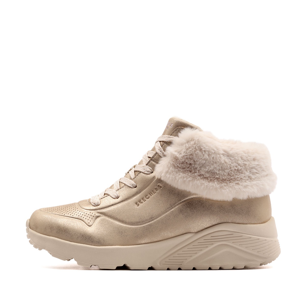 Skechers Uno Lite-Cute Fur You Încălțăminte iarnă 310928L-GLD