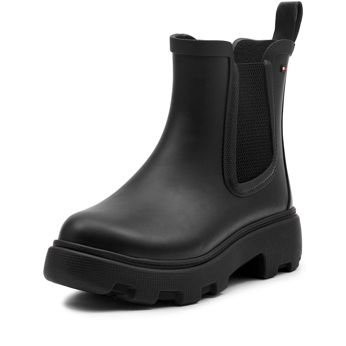 Tommy Hilfiger Flag Ankle RainBoot Warm Lining Pantofi damă de iarnă FW0FW08974BDS