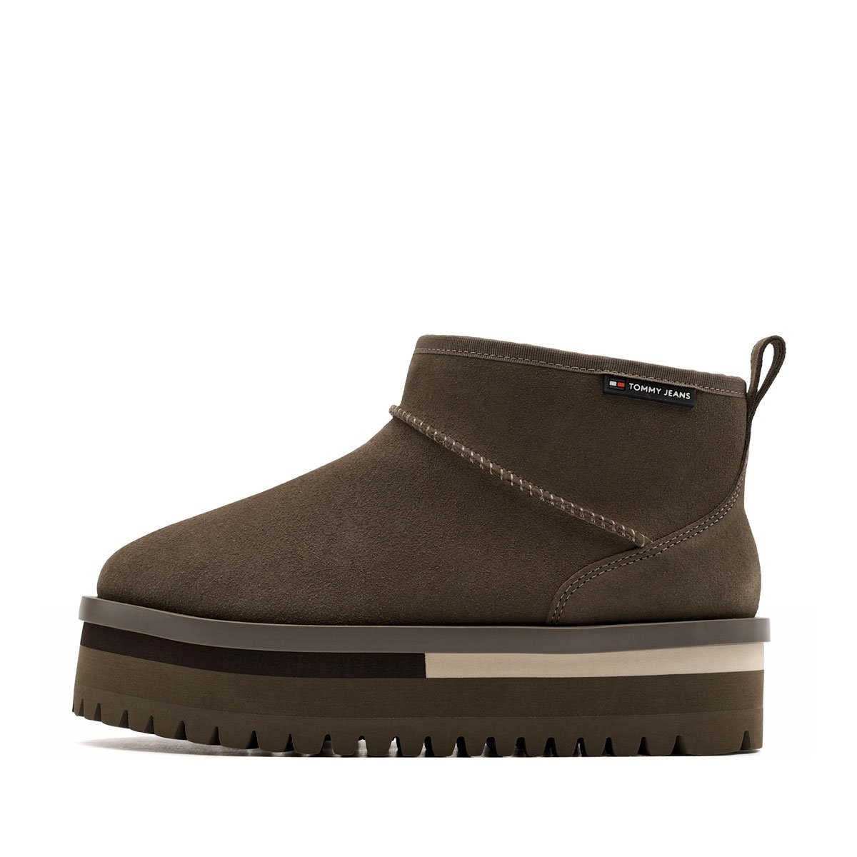Tommy Hilfiger TJW Flatform Snow Boot Suede Pantofi damă de iarnă EN0EN02841RBM