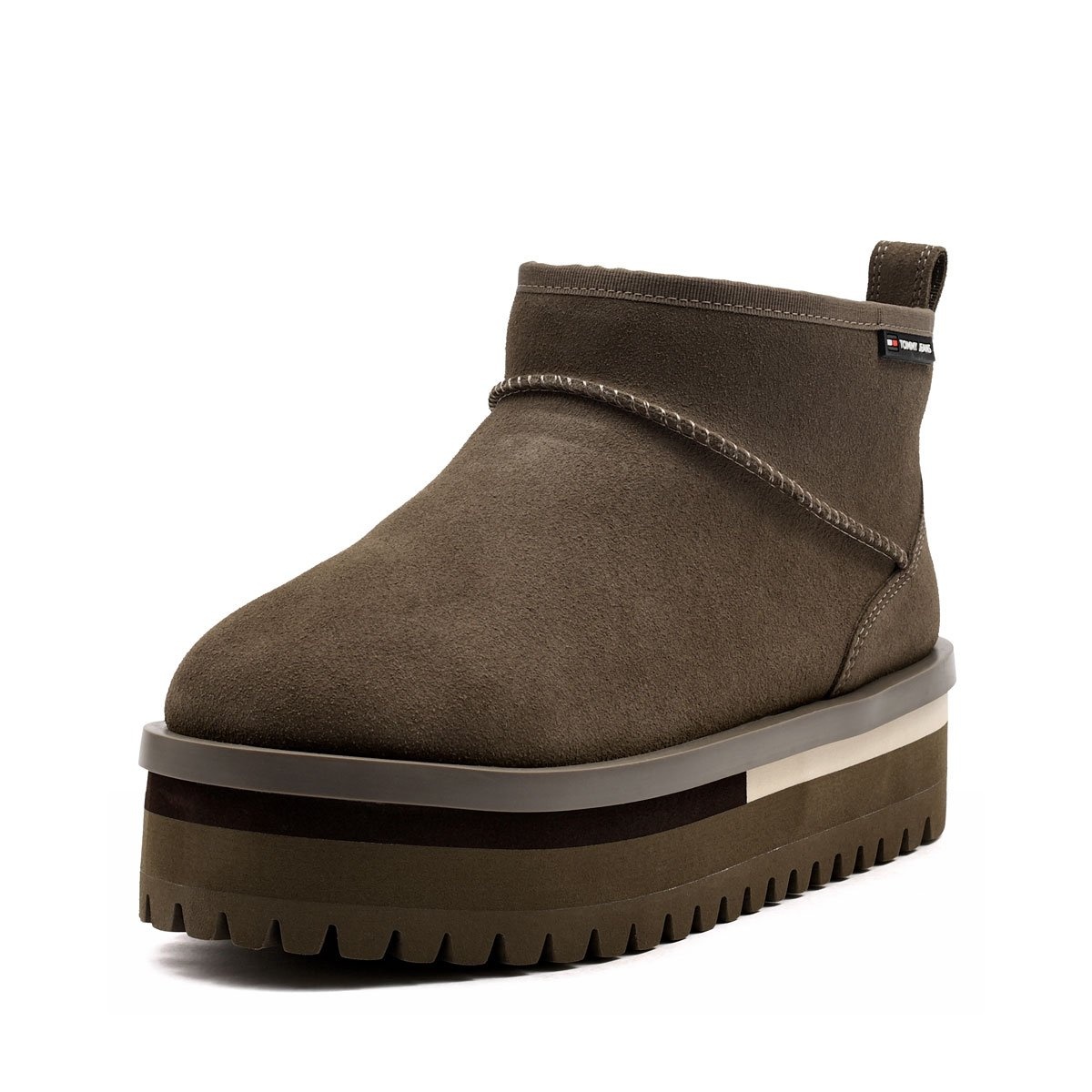 Tommy Hilfiger TJW Flatform Snow Boot Suede Pantofi damă de iarnă EN0EN02841RBM
