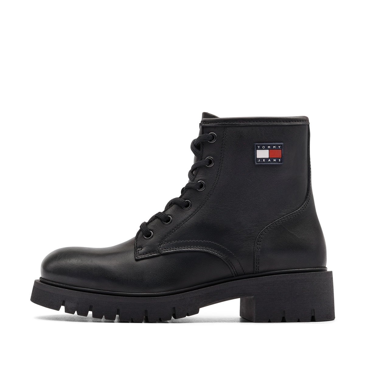Tommy Hilfiger TJW Lace Up Leather Boot Pantofi damă de iarnă EN0EN02824BDS
