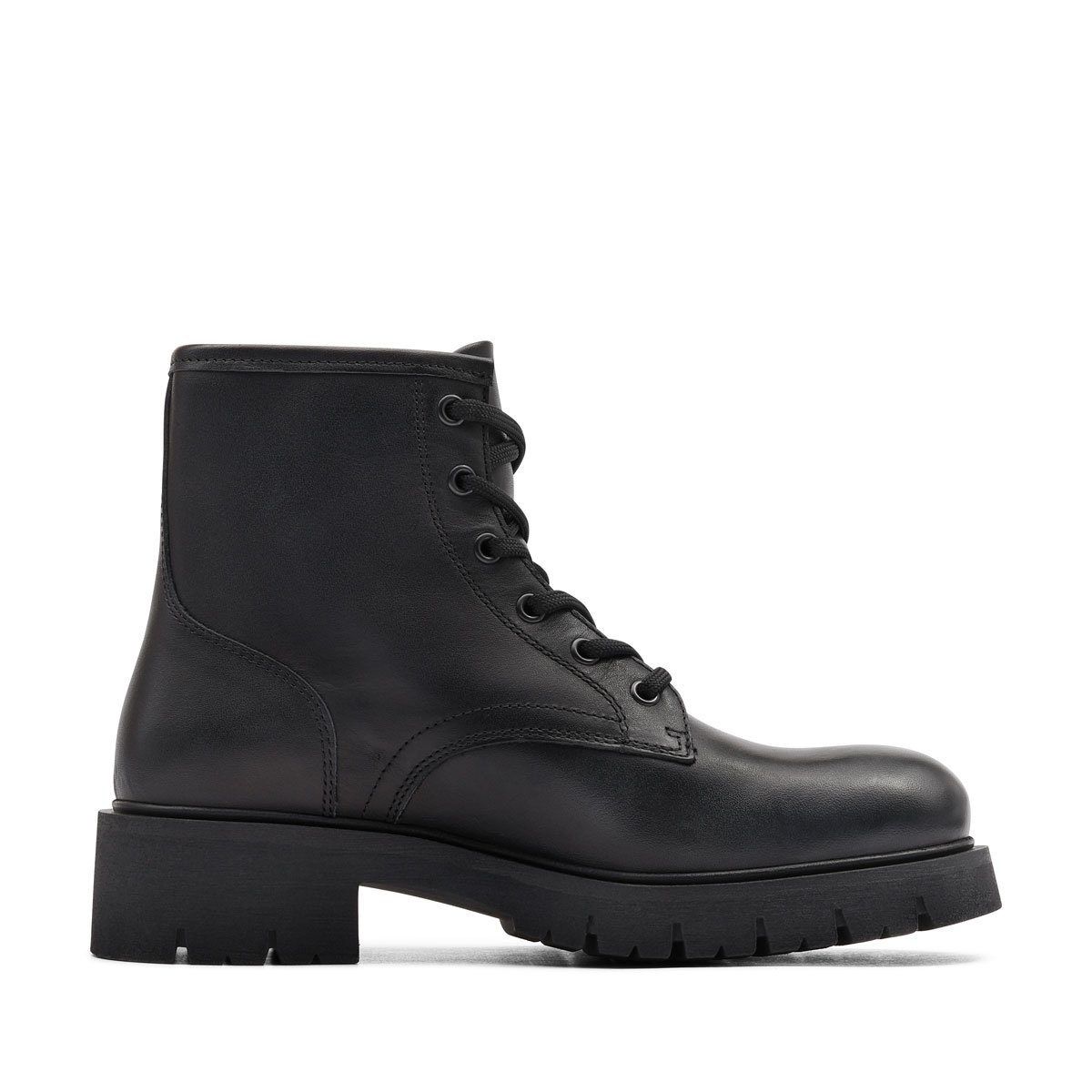 Tommy Hilfiger TJW Lace Up Leather Boot Pantofi damă de iarnă EN0EN02824BDS