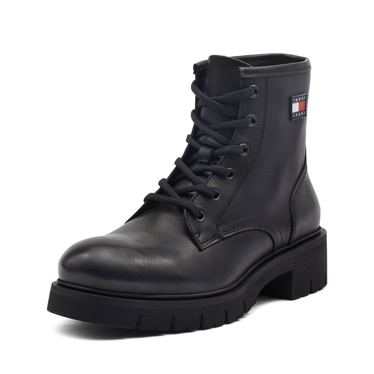 Tommy Hilfiger TJW Lace Up Leather Boot Pantofi damă de iarnă EN0EN02824BDS