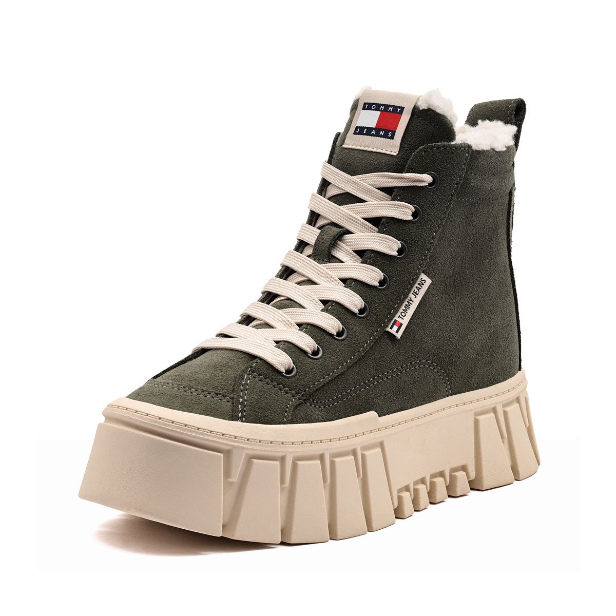 Tommy Hilfiger TJW Vulc Flatform Suede WL Pantofi damă de iarnă EN0EN02894MRH