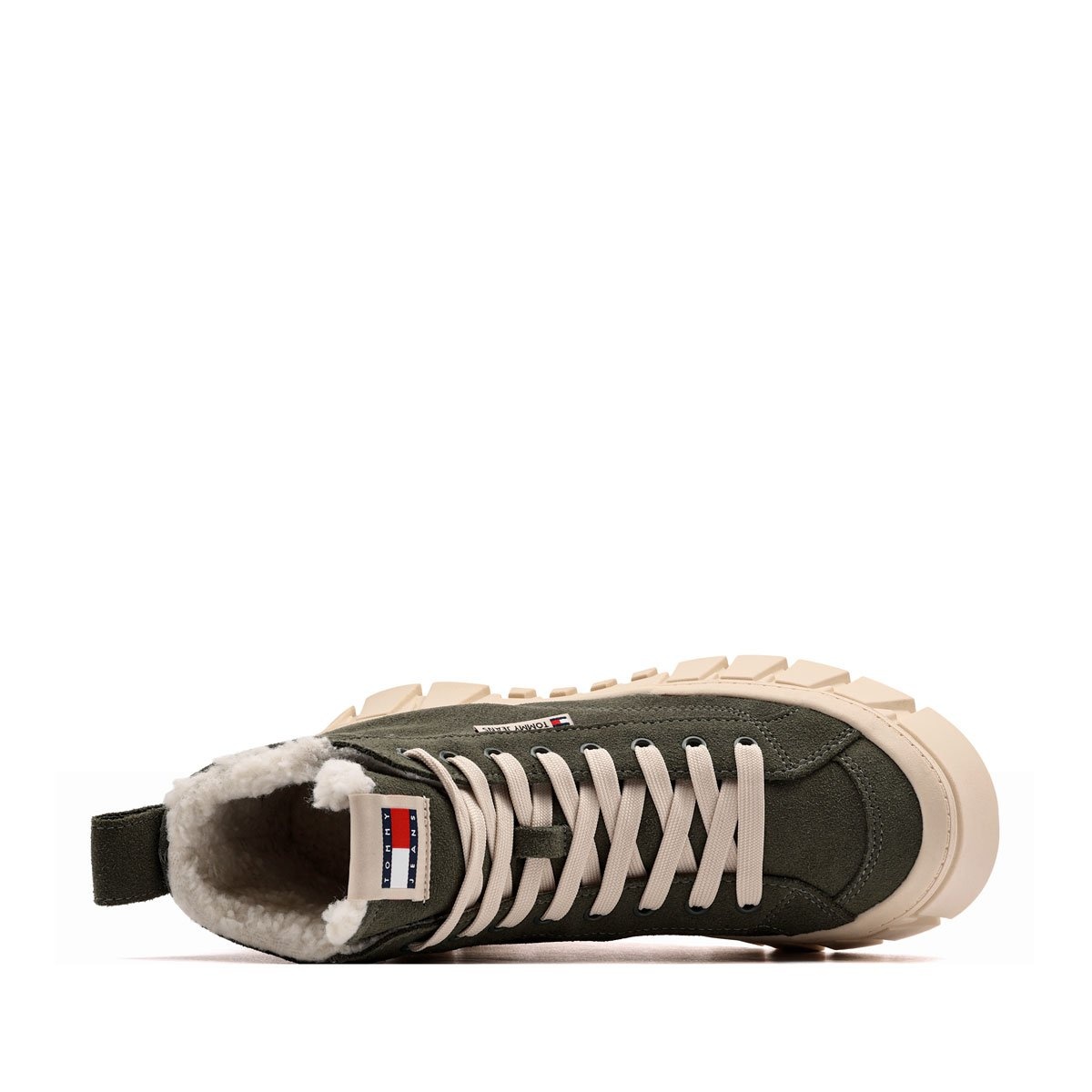 Tommy Hilfiger TJW Vulc Flatform Suede WL Pantofi damă de iarnă EN0EN02894MRH