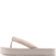 Calvin Klein Beach Sandal Flatform TTXR Satin Șlapi damă YW0YW01723ACF