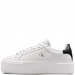 Calvin Klein Flatform Lace Up Leather MG Teniși damă YW0YW0192801W