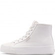 Teniși damă Calvin Klein Vulc Flatf High Top Leather CK YW0YW019780K4 Calvin Klein Vulc Flatf High Top Leather CK Teniși damă YW0YW019780K4