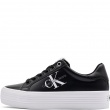 Calvin Klein Vulc Flatform LaceUp Low Leather Teniși damă YW0YW00847BDS