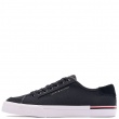 Teniși bărbați Tommy Hilfiger Core Corporate Vulc Canvas FM0FM05398DW5 Tommy Hilfiger Core Corporate Vulc Canvas Teniși bărbați FM0FM05398DW5
