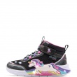 Adidași copii Skechers S Lights-Unicorn Chaser-Jumping Magic 303302L-BKMT Skechers S Lights-Unicorn Chaser-Jumping Magic Adidași copii 303302L-BKMT