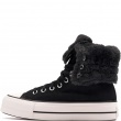 Converse Chuck Taylor All Star Fold Over Lift X-Hi Teniși damă de iarnă A15229C