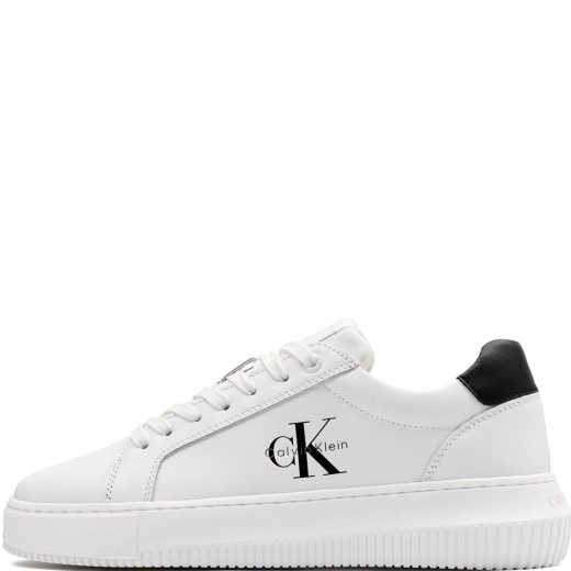 Calvin Klein Chunky Cupsole Mono Leather WN Teniși damă YW0YW0187201W