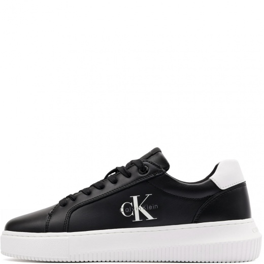 Calvin Klein Chunky Cupsole Mono Leather WN Teniși damă YW0YW018720GM