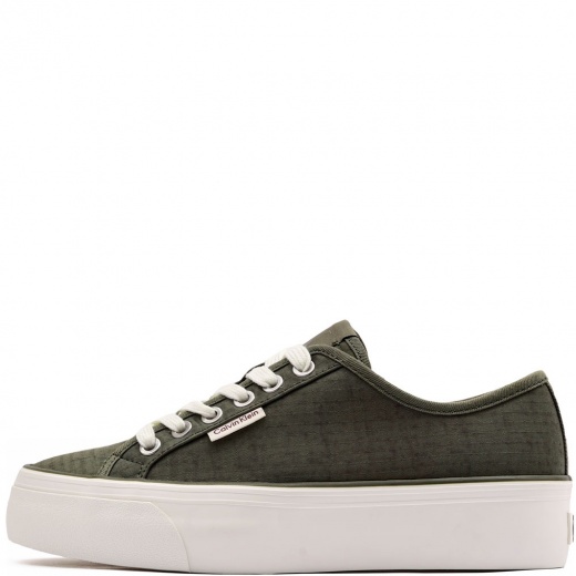 Calvin Klein Vulc Flatf LaceUp Ripstop Teniși damă HW0HW0297002Q