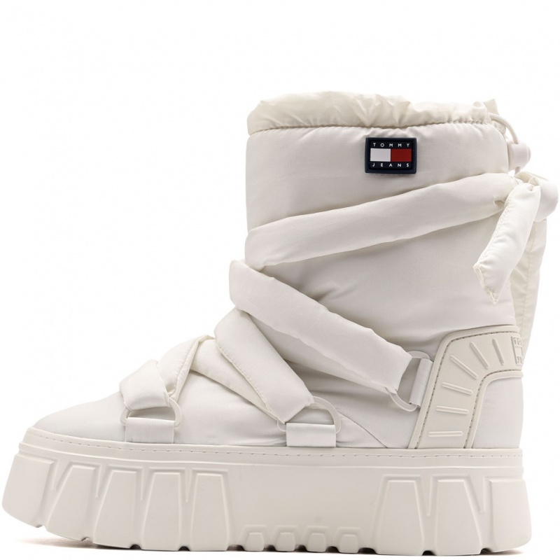 Tommy Hilfiger TJW Chunky Snow Boot Nylon Apres-ski damă EN0EN02842YBI