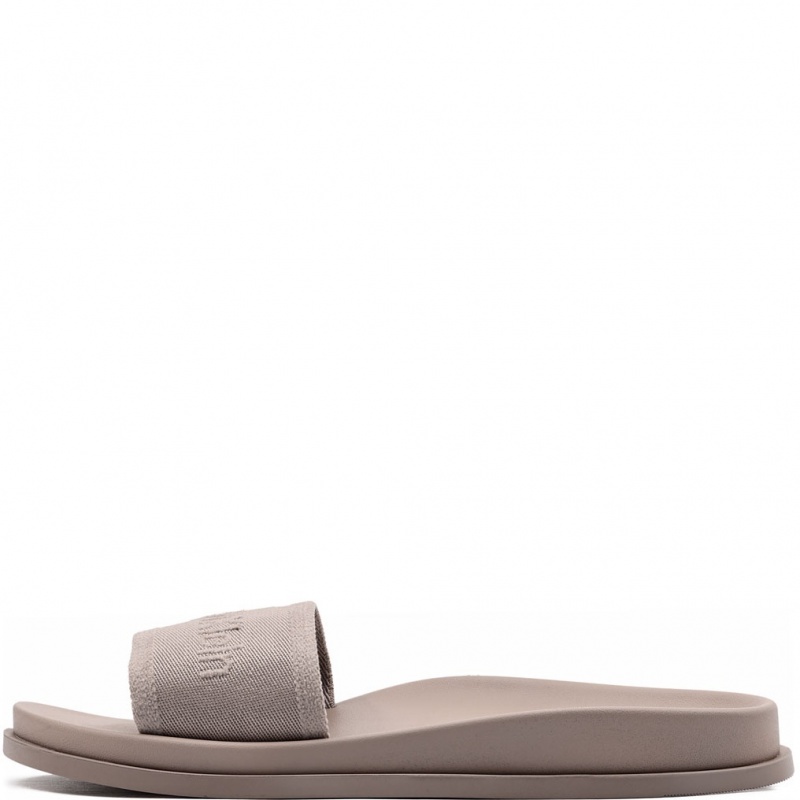 Calvin Klein City Sandal Mule Webbing Șlapi damă HW0HW02887PDT