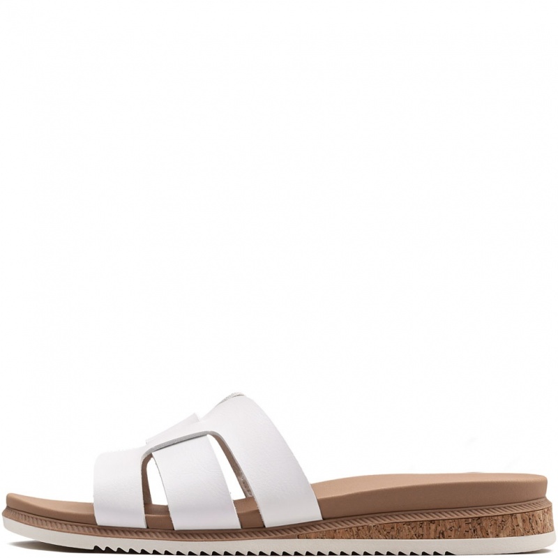 Skechers Desert Kiss Low-Peak Look Șlapi damă 114707-WHT
