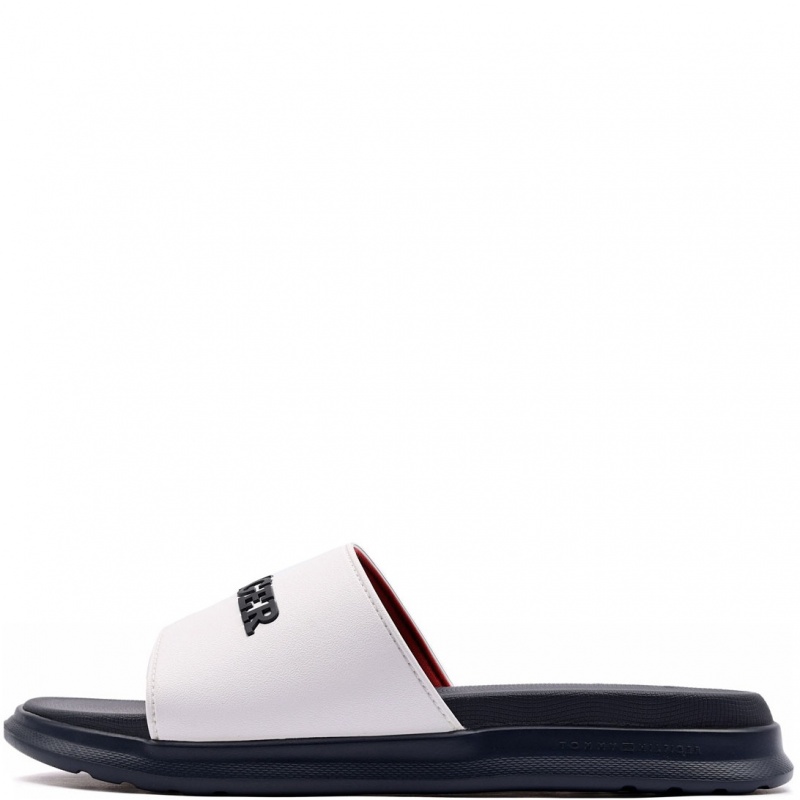 Tommy Hilfiger Dual Density Hilfiger Pool Slide Șlapi bărbați FM0FM05797YBS