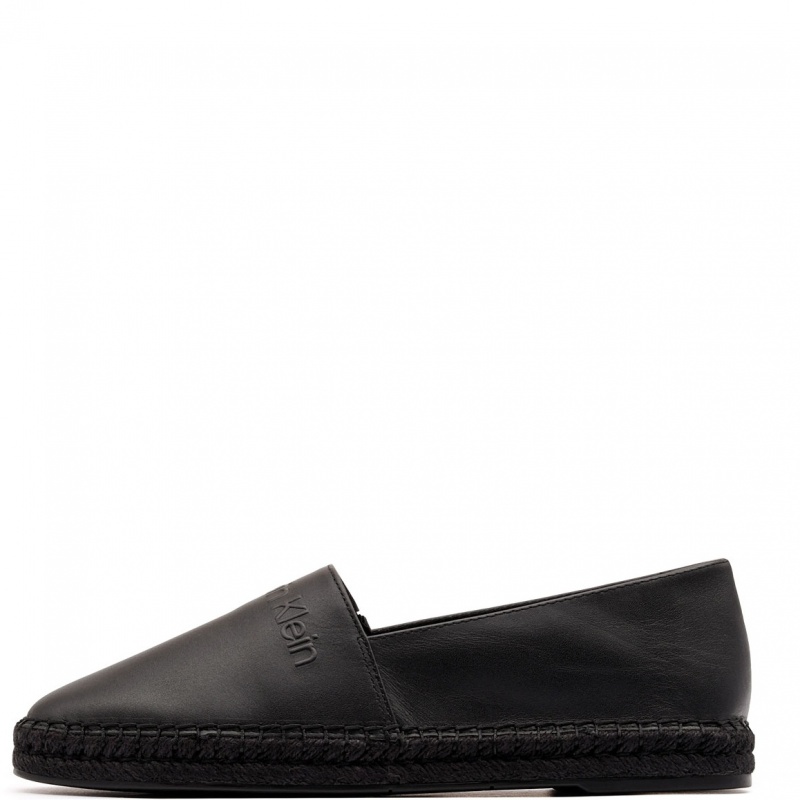 Calvin Klein Espadrille Leather Espadrile HM0HM018820GJ
